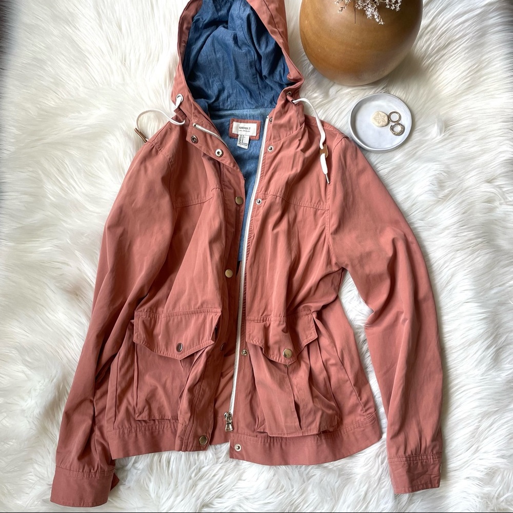 Light Orange Forever 21 Jacket